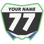 Customized Mini-Moto Front Number Plate Trailer Hitch Cover