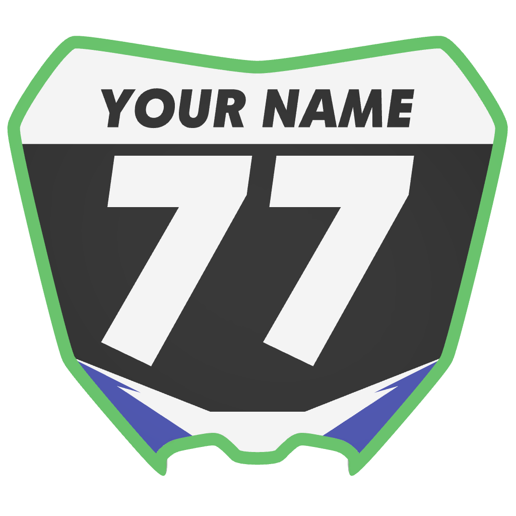 Customized Mini-Moto Front Number Plate Trailer Hitch Cover