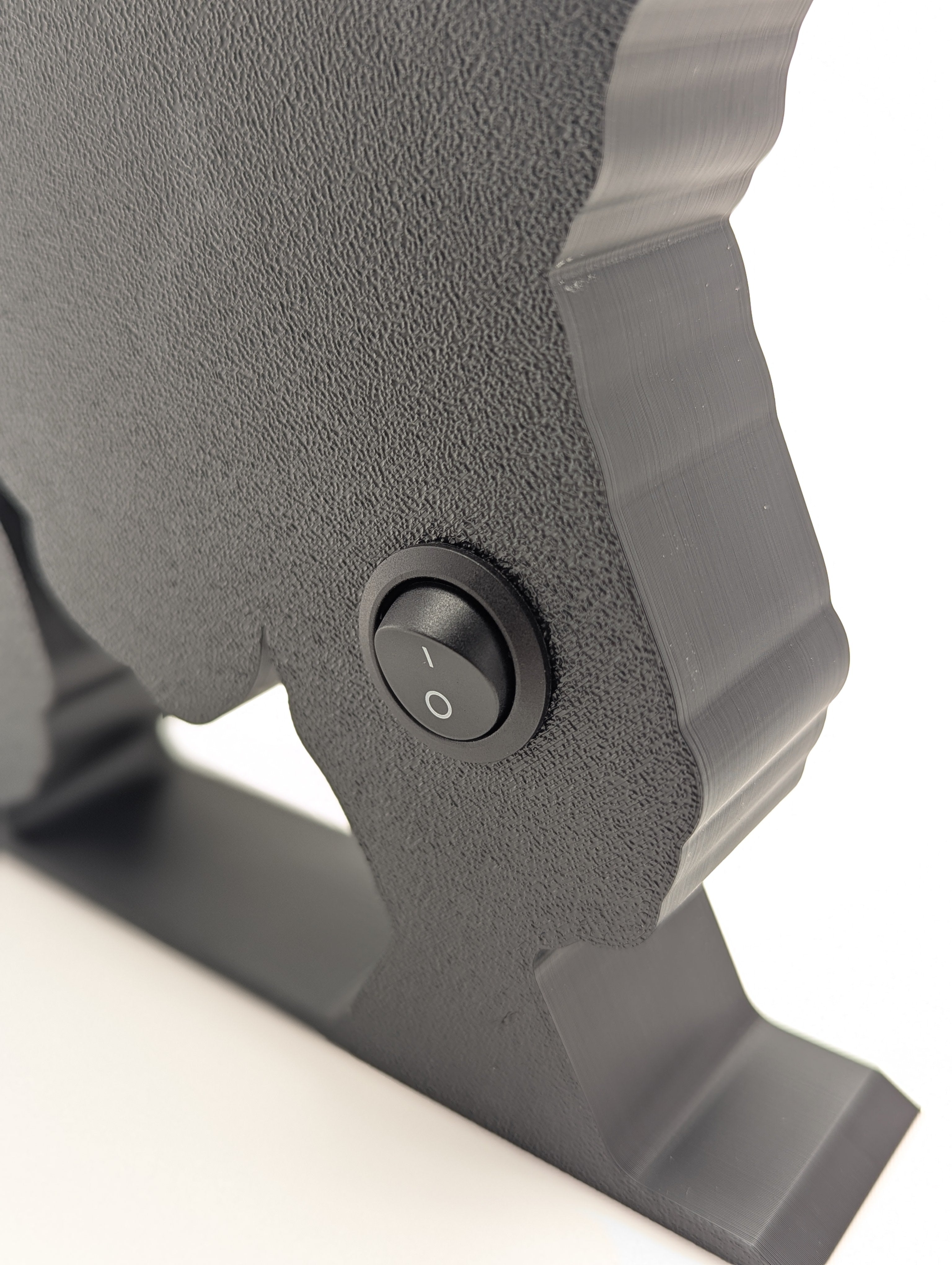 Retro Suzuki RM Logo LED Lightbox - Vintage Motocross Decor