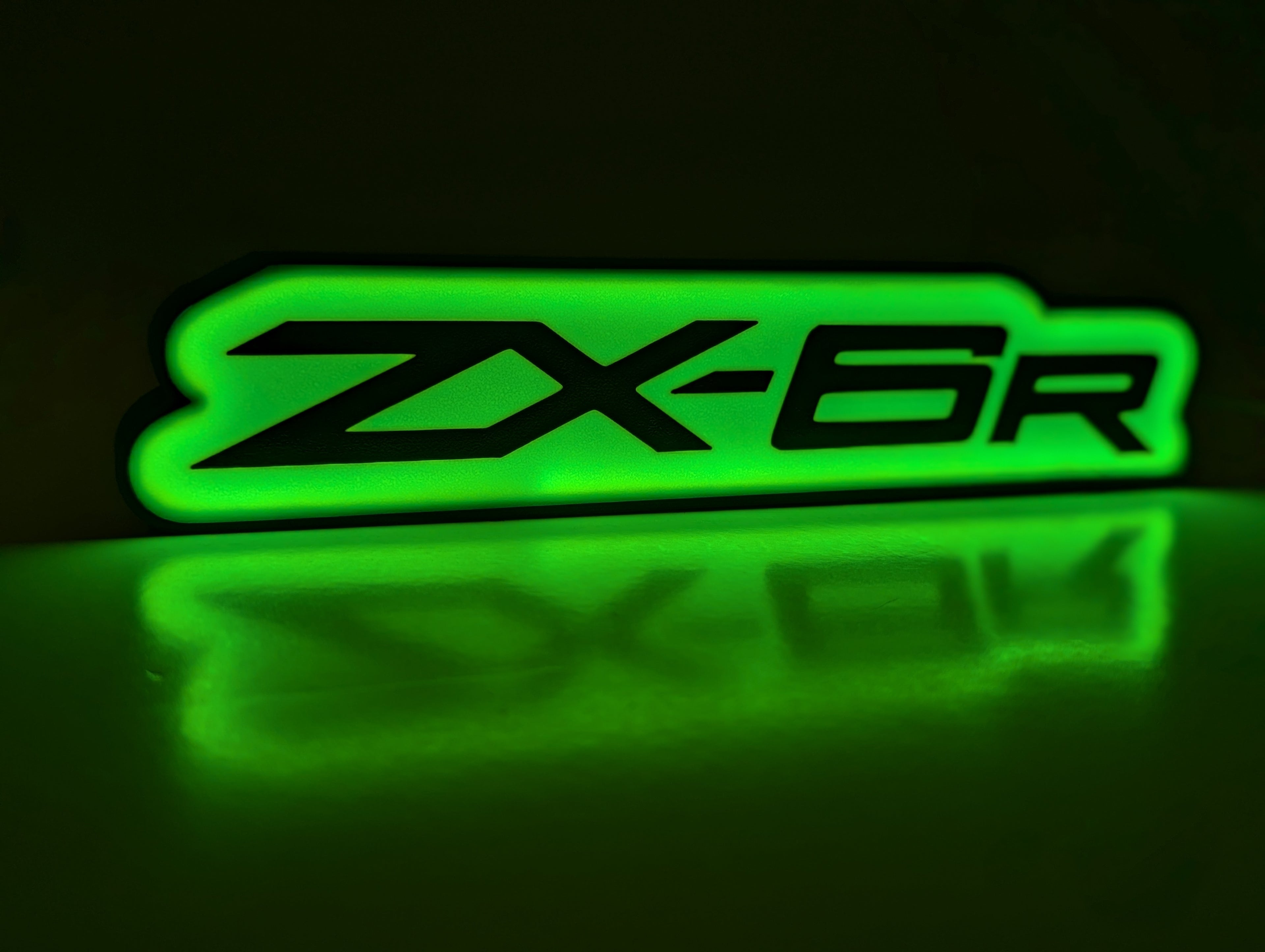 Kawasaki ZX-6R LED Lightbox Sign