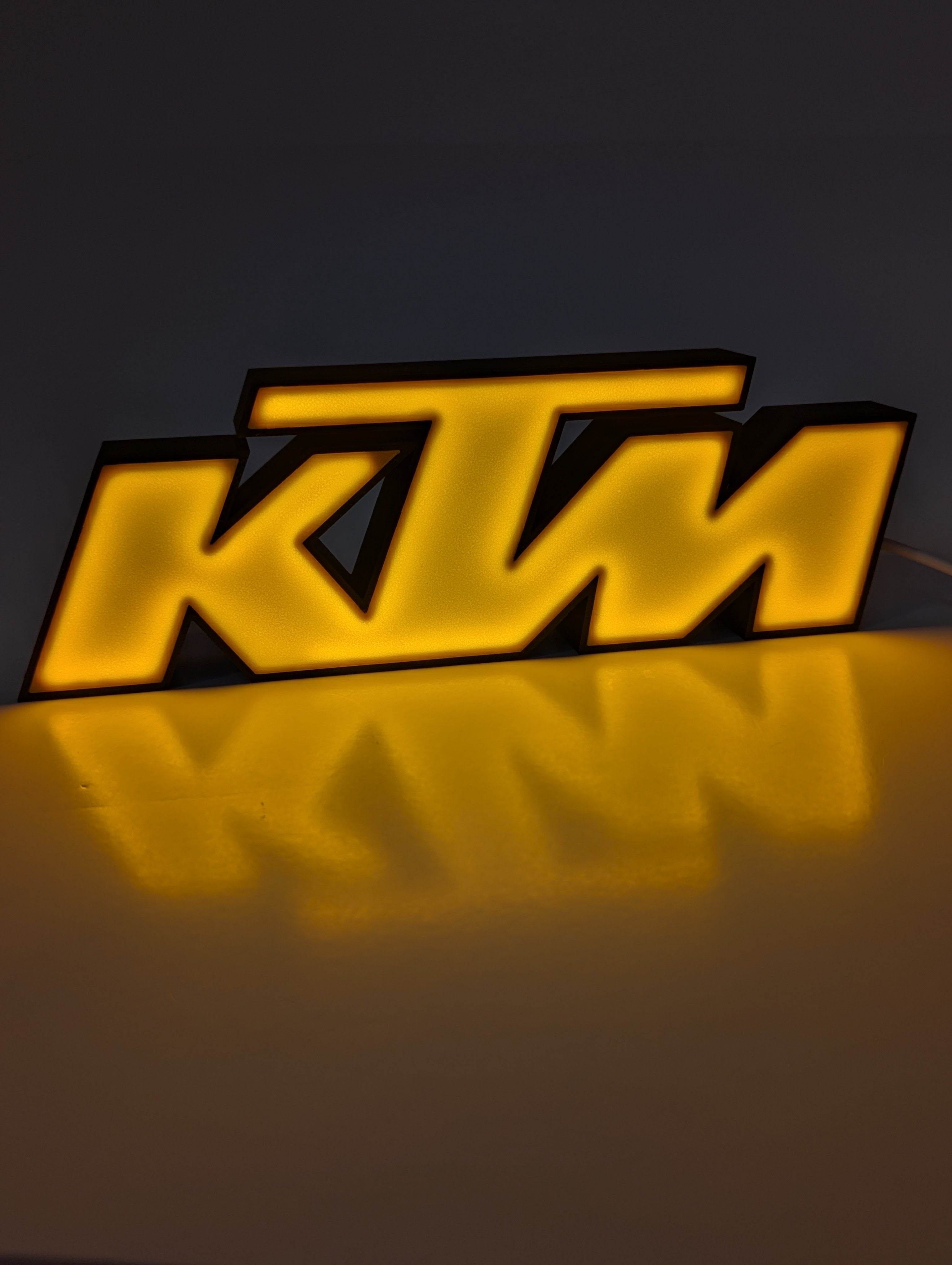 KTM LED Lightbox Sign