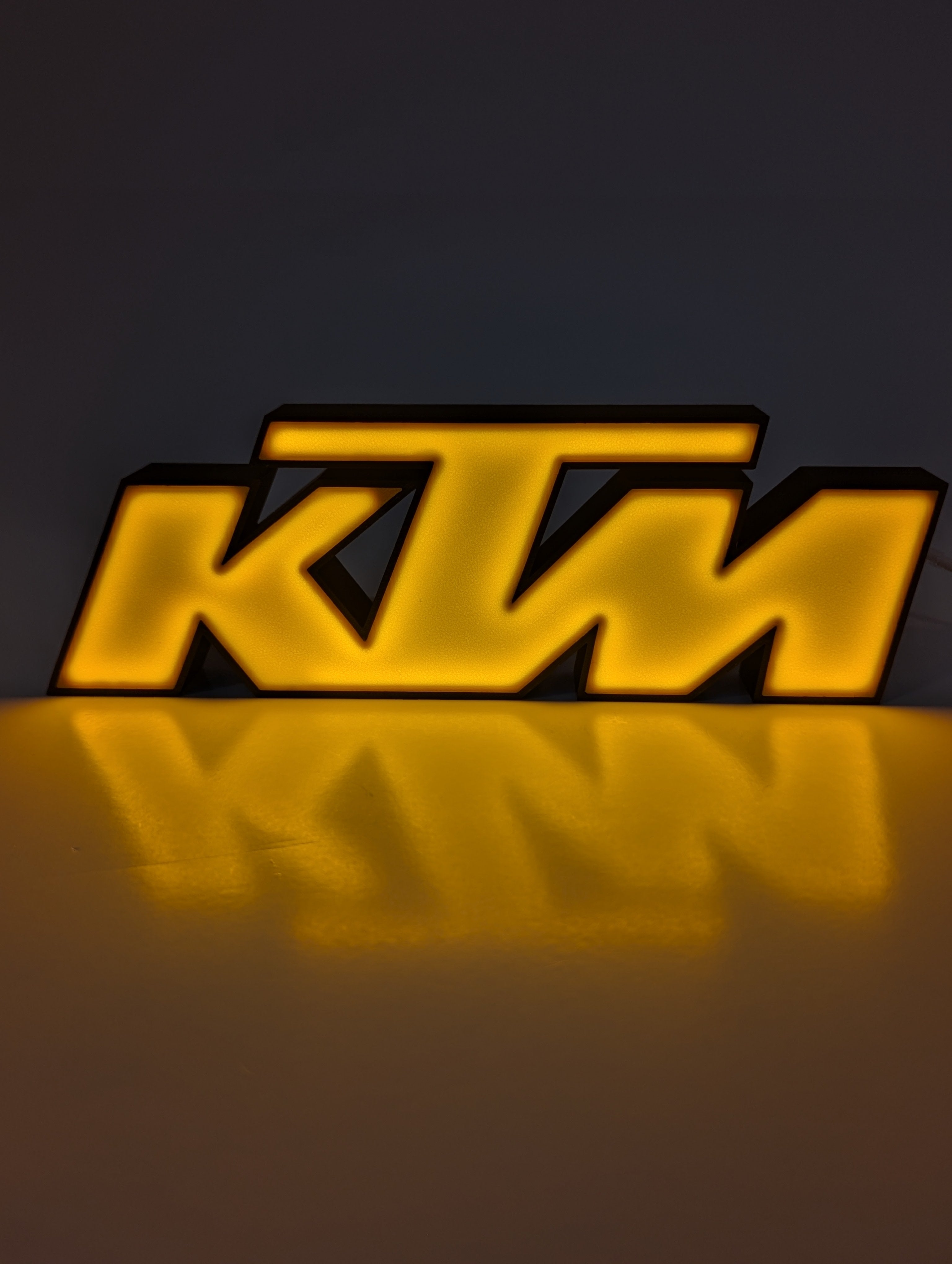 KTM LED Lightbox Sign