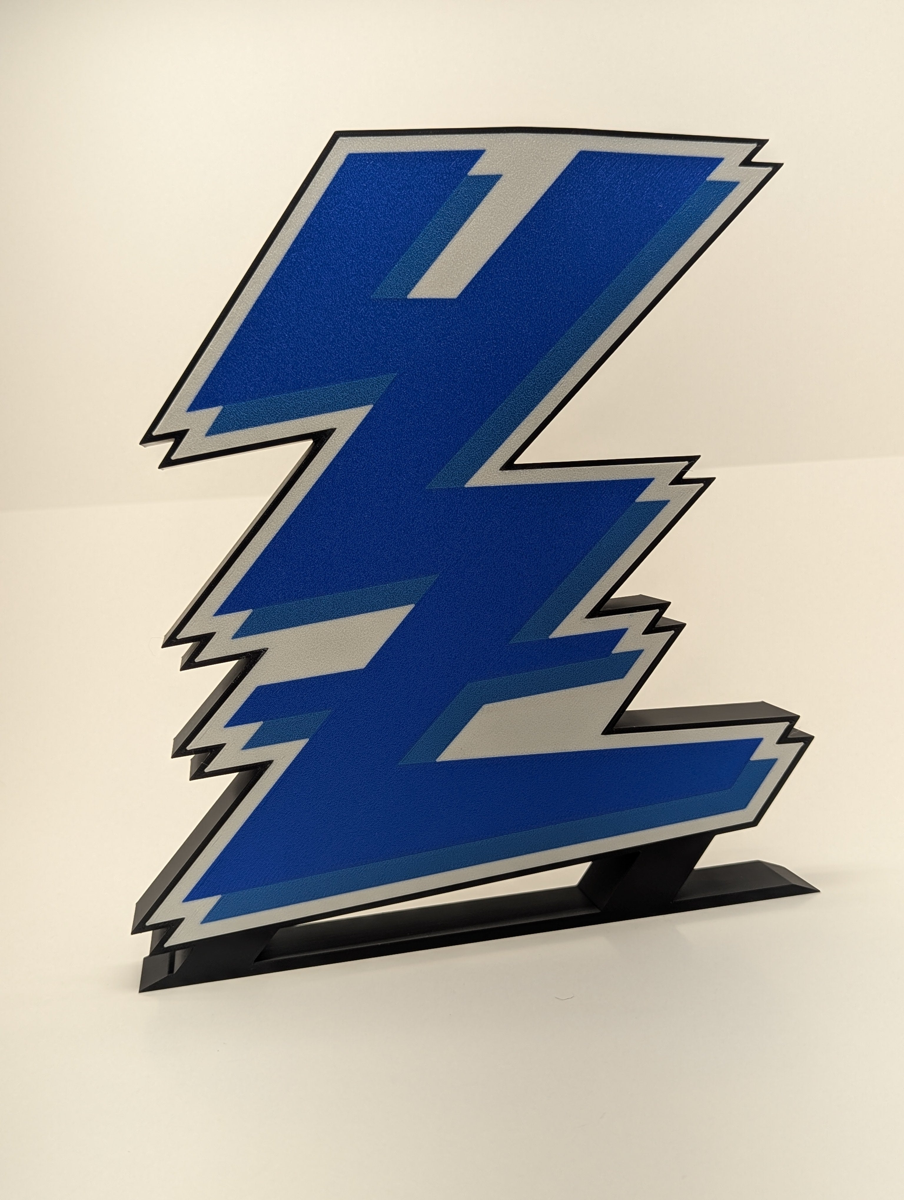 Retro Yamaha YZ Logo LED Lightbox - Vintage Motocross Decor