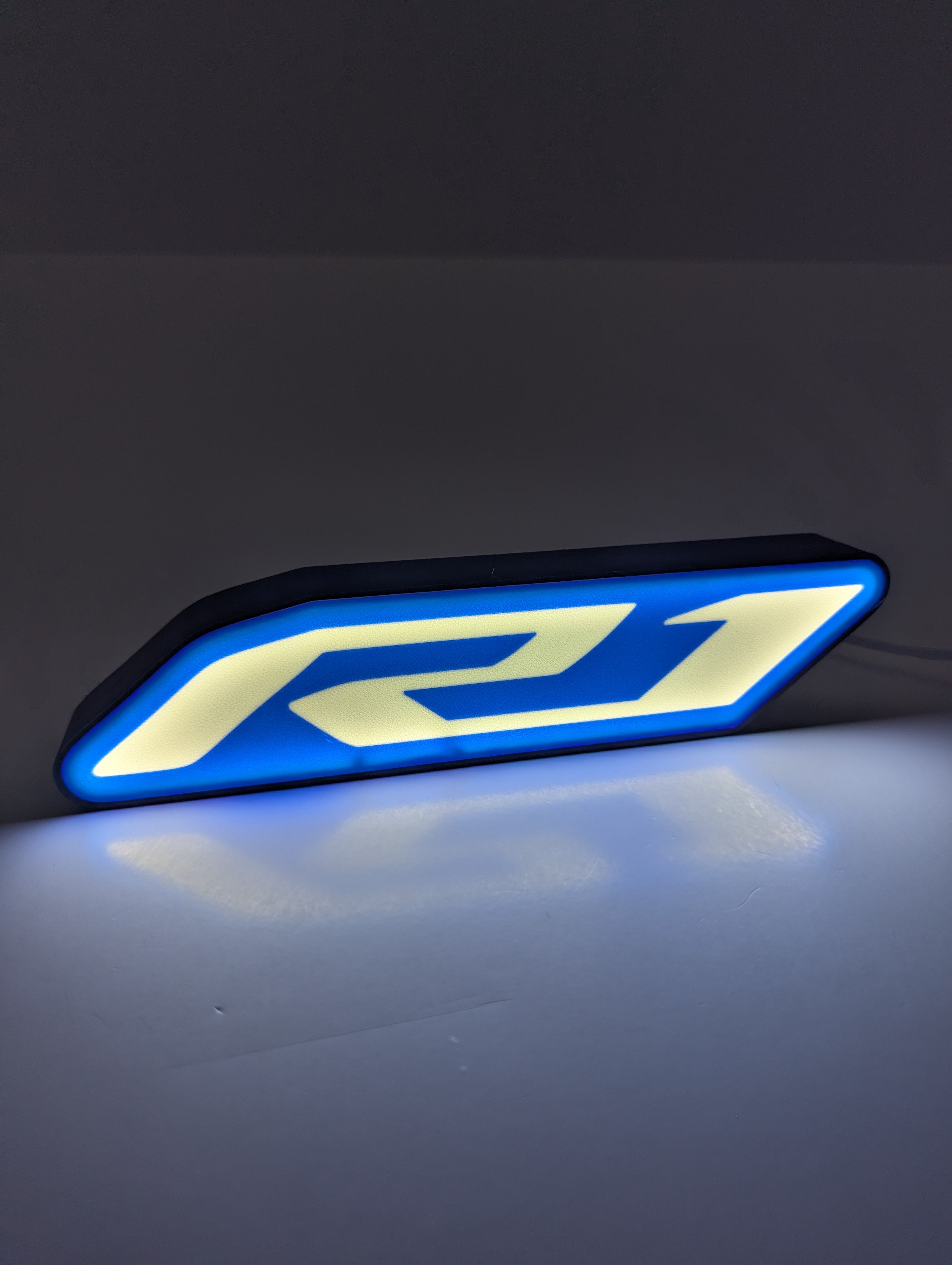 Yamaha R1 LED Lightbox Sign