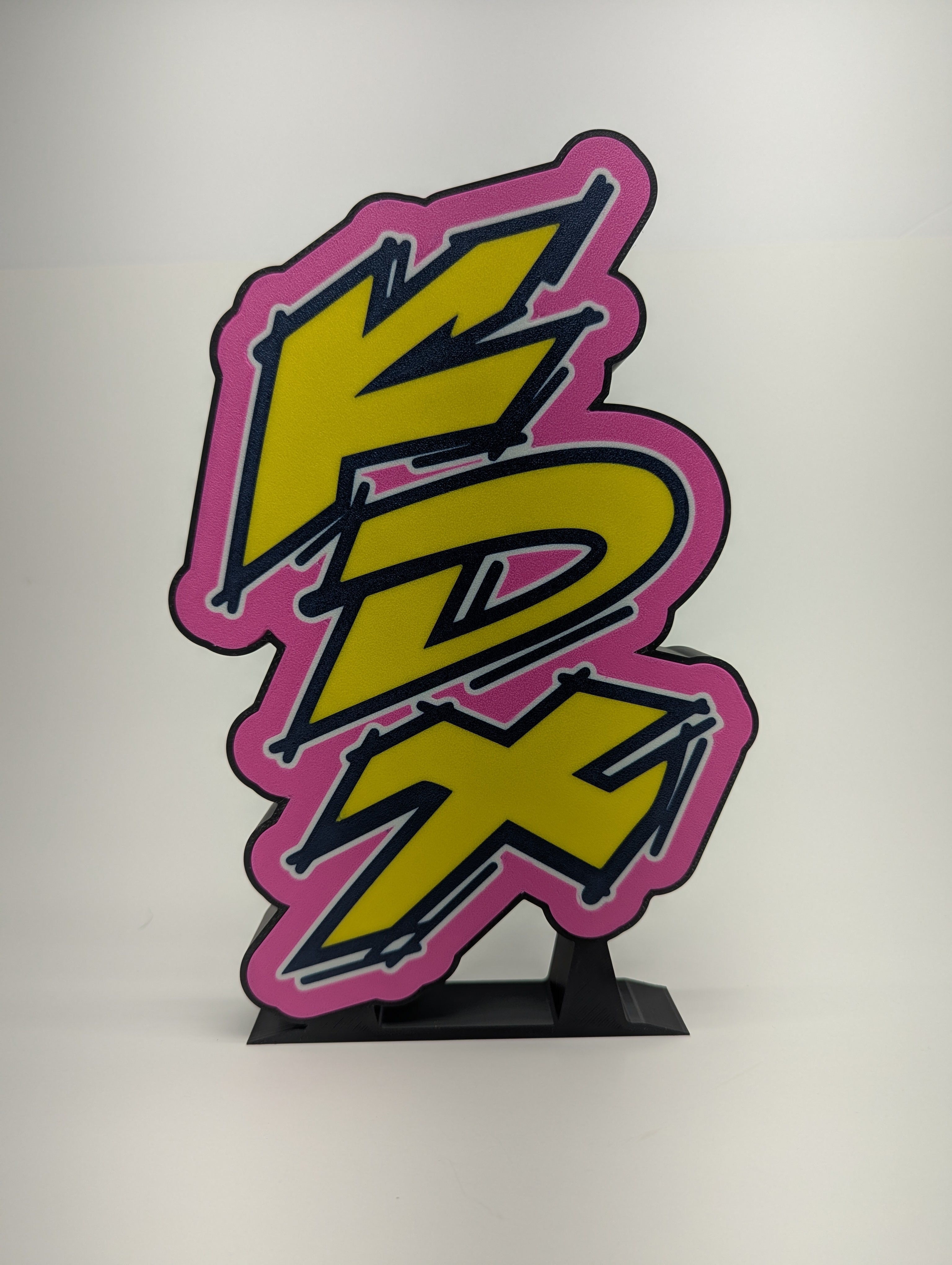 Retro Kawasaki KDX Logo LED Lightbox Sign