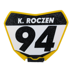 Customized Mini-Moto Front Number Plate
