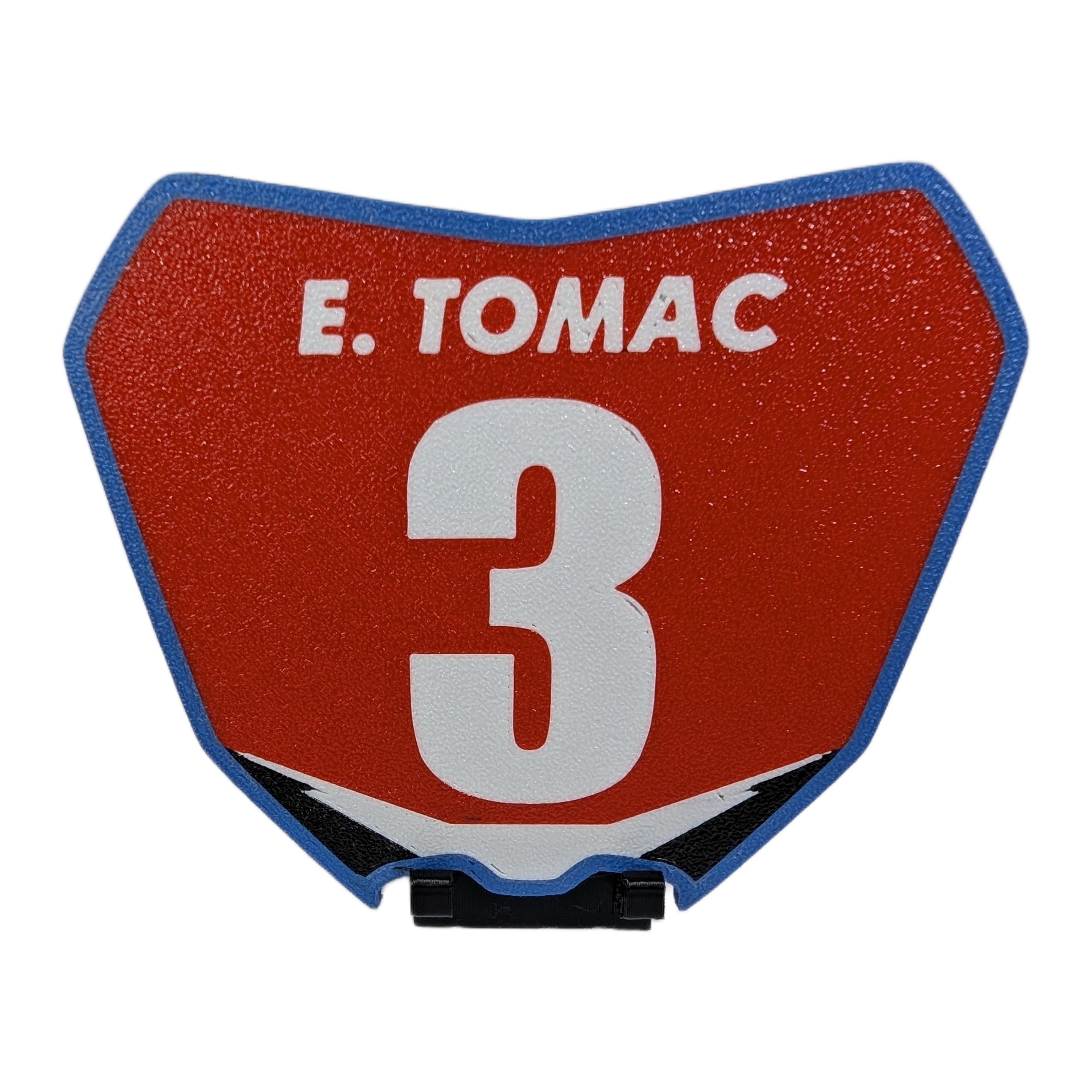 Customized Mini-Moto Front Number Plate