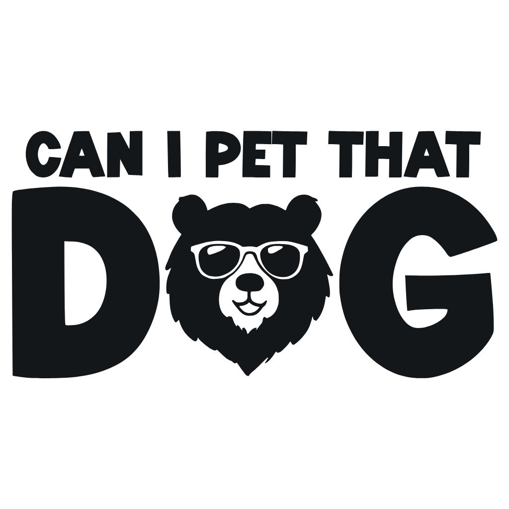 Can I Pet That Dog Vinyl Decal