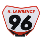 Customized Mini-Moto Front Number Plate