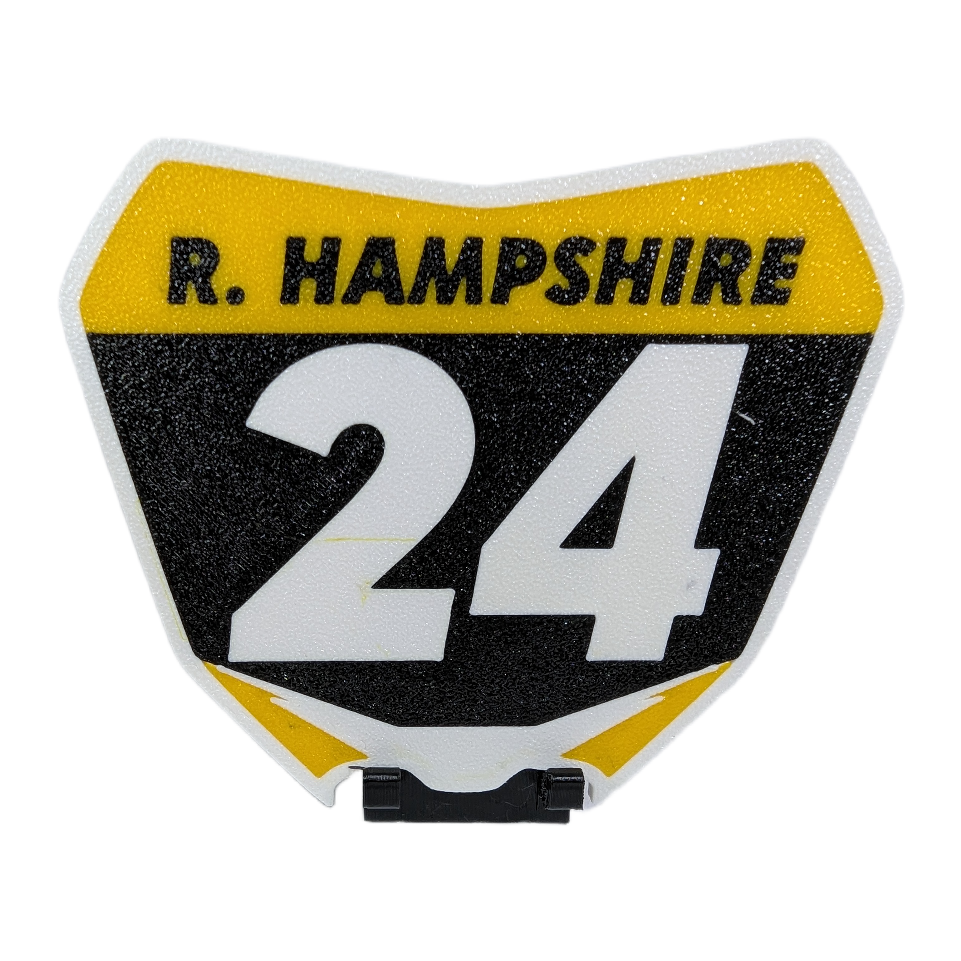 Customized Mini-Moto Front Number Plate