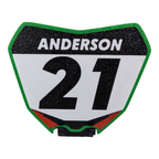 Customized Mini-Moto Front Number Plate